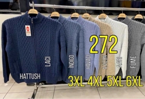 Swetry męskie - Tureckie (3XL-6XL) TP28087