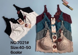 Biustonosz miseczka - D niebieski TP14006
