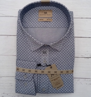 Koszule męskie na długi rękaw - Tureckie (L-4XL) DH16010