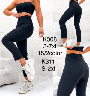 Spodnie materiałowe damskie (3XL-7XL) DH16266