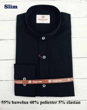 Koszule męskie na długi rękaw SLIM - Tureckie (M-2XL) TP12075