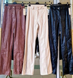 Spodnie z eko-skóry damskie (S-XL) TP360