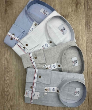 Koszule męskie na długi rękaw - Tureckie (3XL-6XL) DH14130