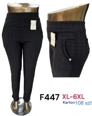 Spodnie materiałowe damskie (XL-6XL) TP4274