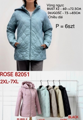 Kurtka damska jesienna (2XL-7XL) DH13261