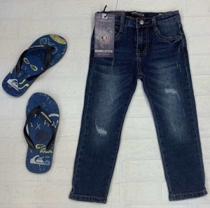 Spodnie jeansowe chłopięce (12-36) TP7106