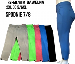 Spodnie materiałowe damskie (2XL-6XL) DH15671