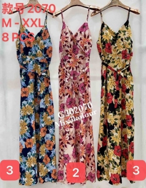 Sukienki damskie bez rękaw (M-2XL) TP14491