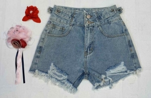 Spodenki dziewczięce jeansowe (4-14 lat) TP6842