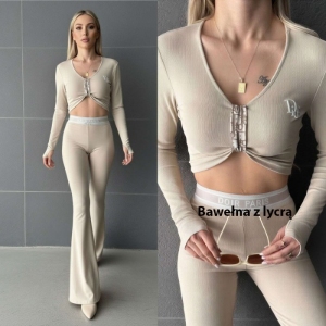 Komplet damskie długi rękaw (S-XL) SAM1225