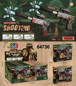 Pistolety na kulki wodne DH8687