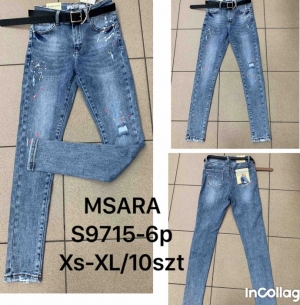 Spodnie jeansowe damskie (XS-XL) TP2406
