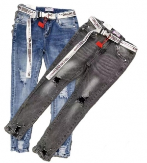 Spodnie jeansowe dziewczęce (8-16) TP29825