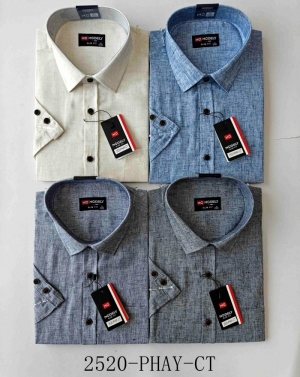 Koszule męskie na krótki rękaw (M-3XL) DH14533