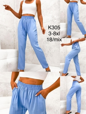 Spodnie materiałowe damskie (3XL-8XL) DH16289