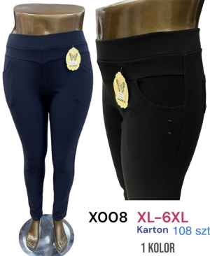 Spodnie materiałowe damskie (XL-6XL) TP4254