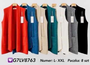 Kamizelka damska jesienna (L-2XL) TP11755