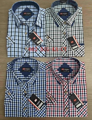 Koszule męskie na krótki rękaw (3/4XL-7/8XL) DH14573