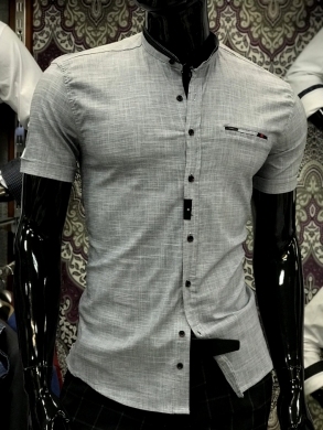 Koszule męskie na krótki rękaw - Tureckie (M-3XL) TP6981