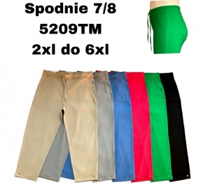 Spodnie materiałowe damskie (2XL-6XL) DH15639