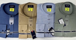 Koszule męskie na długi rękaw - Tureckie (M-3XL) DH15020