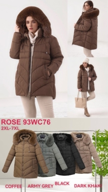 Kurtka damska zimowa (2XL-7XL) NG3118