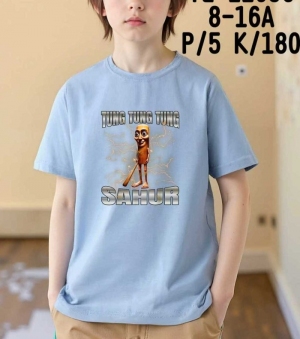 Bluzki chłopięce na krótki rękaw (8-16) SAM148