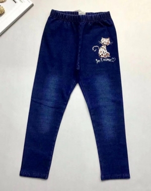 Spodnie jeansowe dziewczęce (4-12) TP29772