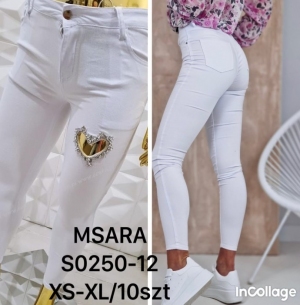 Spodnie jeansowe damskie (XS-XL) TP2355