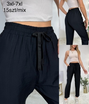 Spodnie materiałowe damskie (3XL-7XL) DH16258