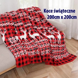 Koc świąteczny (200 x 220) DH2607