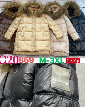 Kurtka damska zimowa (M-3XL) DH5195