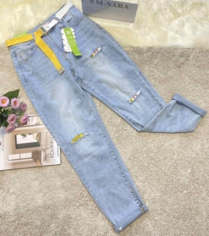 Spodnie jeansowe damskie (XS-XL) TP14608