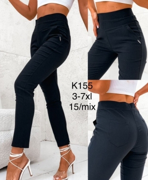 Spodnie materiałowe damskie (3XL-7XL) DH16250