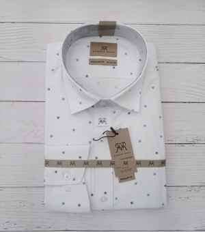 Koszule męskie na długi rękaw - Tureckie (L-4XL) DH16009