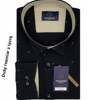 Koszule męskie na długi rękaw - Tureckie (3XL-6XL) DH19089