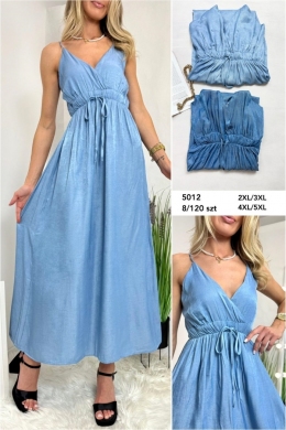 Sukienka damska bez rękawów (2XL-5XL) DH18103