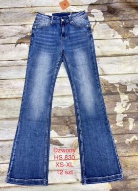 Spodnie jeansowe damskie (XS-XL) TP9125