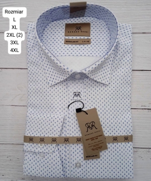 Koszule męskie na długi rękaw - Tureckie (L-4XL) DH15954