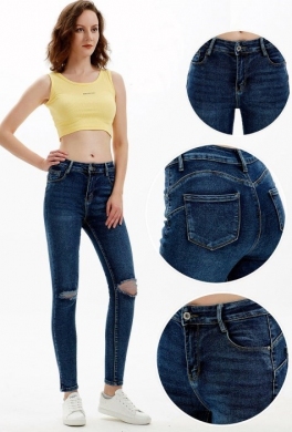 Spodnie jeansowe damskie (XS-XL) TPA2567