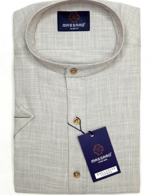 Koszule (Slim) męskie krótki rękaw - Tureckie (M-2XL) TP7578