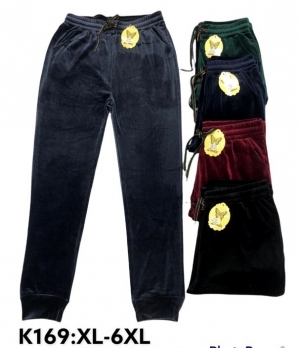 Spodnie welurowe damskie (M-3XL) TP7216