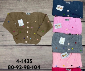 Swetry dziewczęce- Tureckie (80-104) TP17033