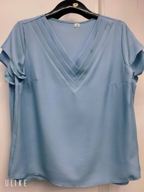 Bluzka damska na krótki rękaw - Polska (M-2XL) DH14111