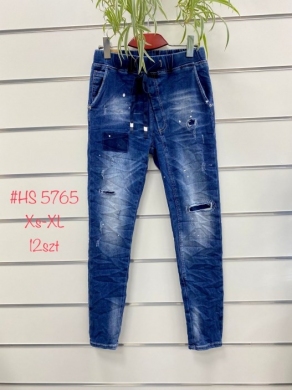 Spodnie jeansowe damskie (XS-XL) TP22357