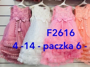 Sukienki wizytowe dla dziewczynki (4-14) TP9266