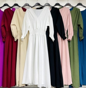 Sukienka damska na długi rękaw - Włochy (Standard) TP1271