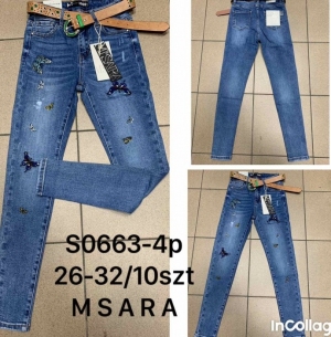 Spodnie jeansowe damskie (26-32) TP2424