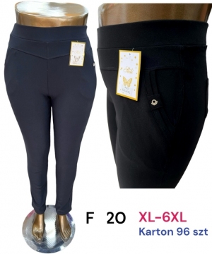Spodnie materiałowe damskie (XL-6XL) TP4253