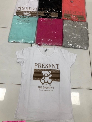 Bluzka damska na krótki rękaw - Turecka (M-XL) DH17608